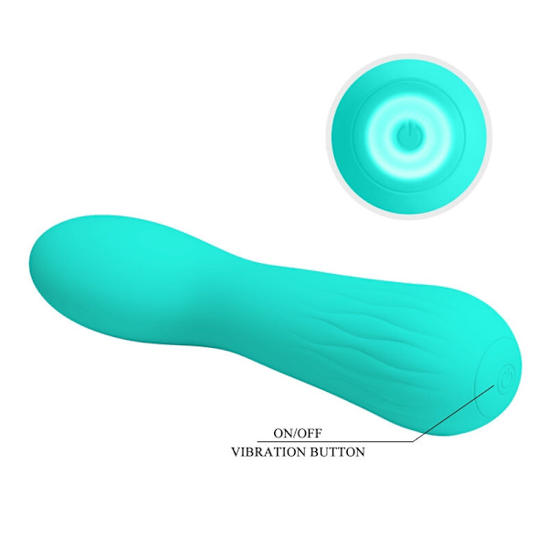 Pretty Love - Faun Uppladdningsbar Vibrator Aqua Green
