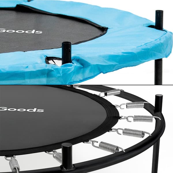 Barntrampolin med säkerhetsnät, 140 cm diameter