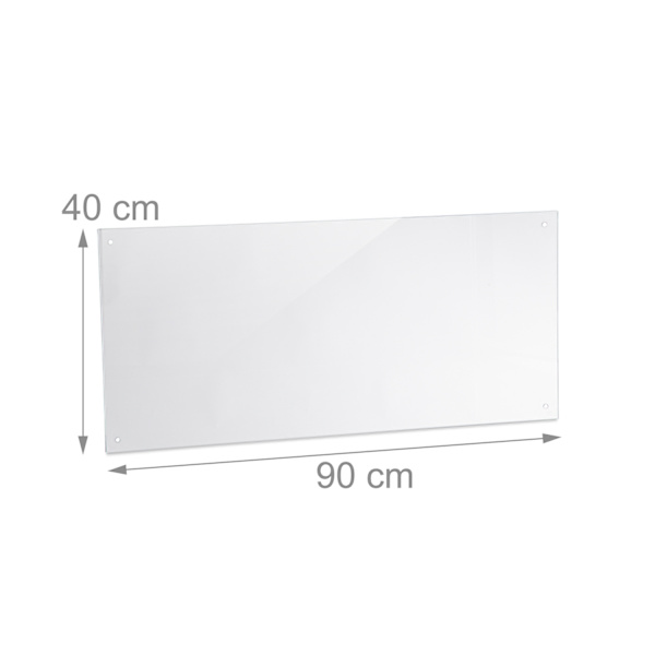 Stänkskydd för kök 90 cm