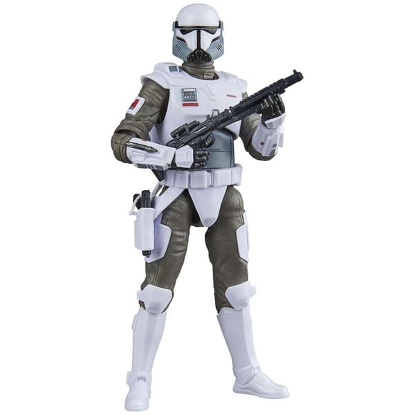 Mandalorian Imperial Armored Commando Figur, 15 cm høj