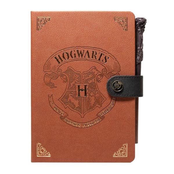 Harry Potter A5 Premium notesbog med tryllestav