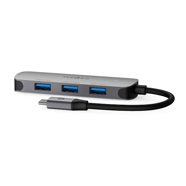 USB-keskitin | 1x USB-C™ | 4x USB A Female | 4-Porttinen port(s) | USB 3.2 Gen 1 | USB Virta | 5 Gbps