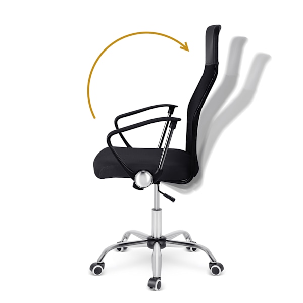 Sofatel Tamar micromesh-työtuoli, musta