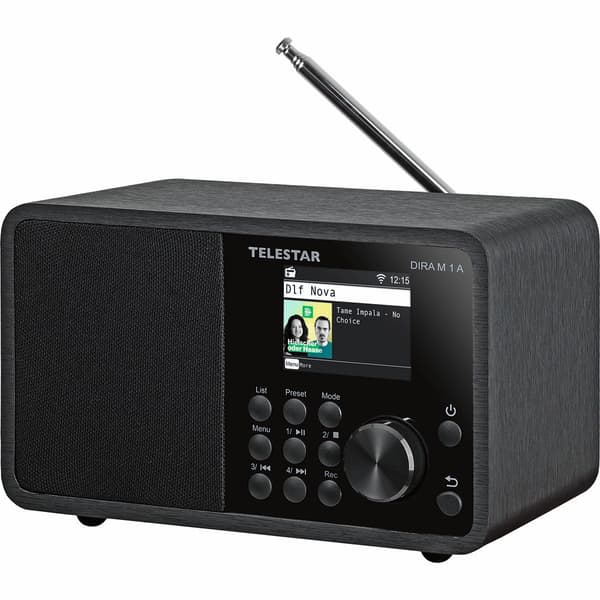 DIRA M 1 A EWF Kompakt mono-multifunktionsradio sort