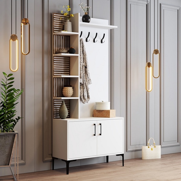 Hall Stativ Viyana D - Vit