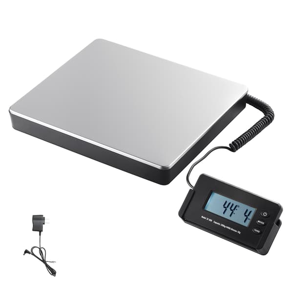 Digitaalinen lähetysvaaka, kapasiteetti 440 lb, LCD, AC DC
