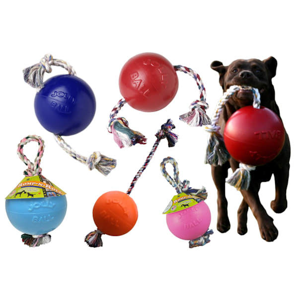 Jolly Ball Romp-n-Roll 10 cm Blå