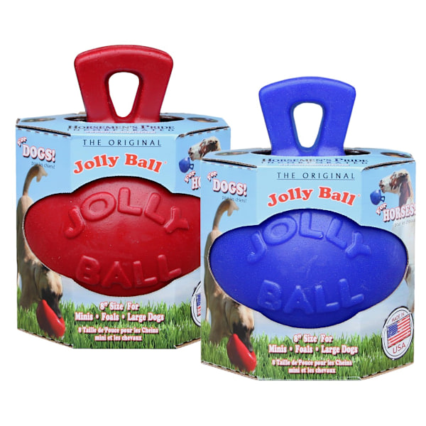 Jolly Ball 20cm punainen hevonen ja koira