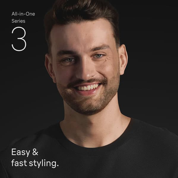 Miesten 4-in-1-hoitosarja erittäin terävällä terällä