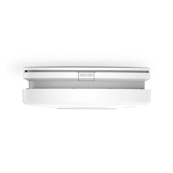 Røgdetektor 230V, 5 års batteribackup, hvid