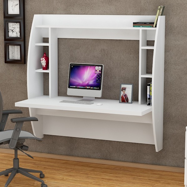 Study Desk Buglem - valkoinen