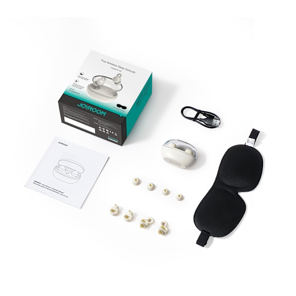 JR-TS3 trådløse Bluetooth in-ear hovedtelefoner hvide