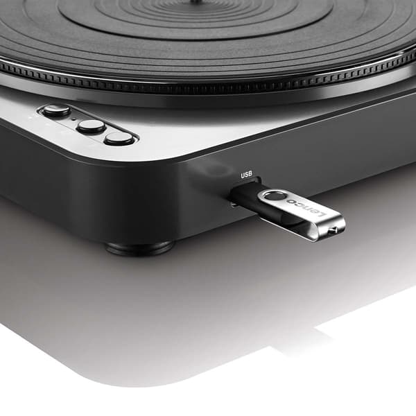 Pladeafspiller med direkte kodning og Bluetooth® Black