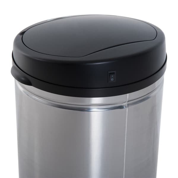 Automatisk Sensor Skraldespand Ir-Sensor, Rund, 30L, Valgfri Inderspand, Rustfrit Stål