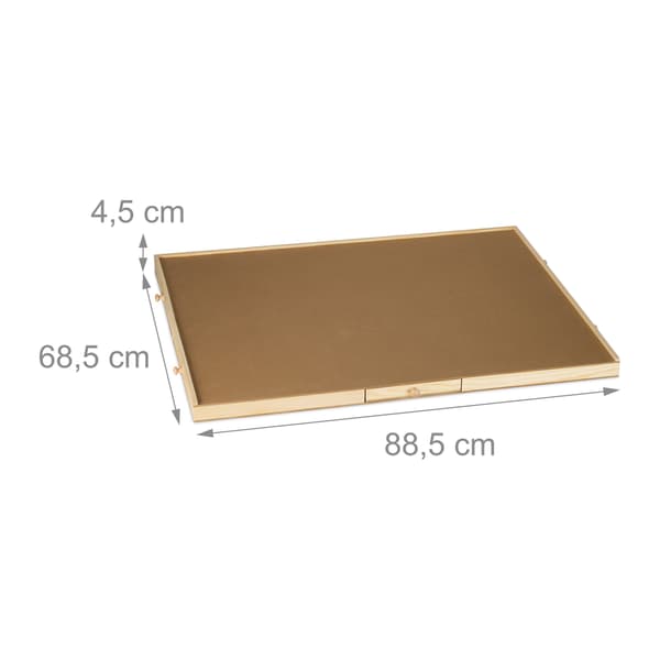 Pusselbräda med 6 lådor