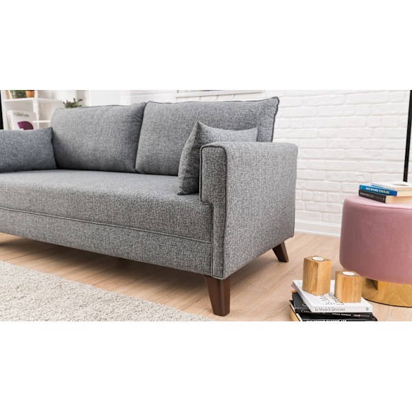 2-Sæder Sofa Bella Sofa Til 2 Pr - Grå