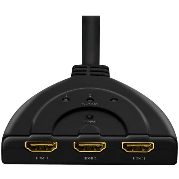 3-Port HDMI-switch, Bi-Directional, 4K UHD 30Hz