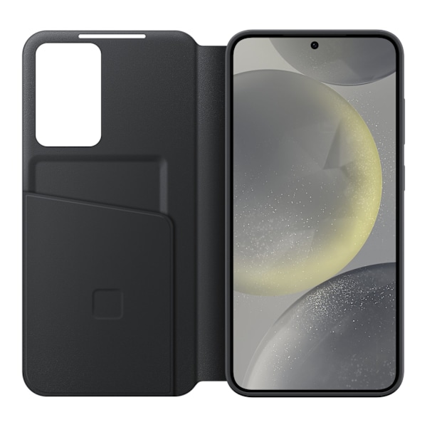 Originalt cover til Samsung Galaxy S24 kortlomme Smart View Wallet sort