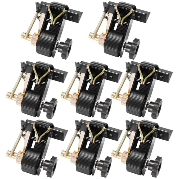 Spärrremmar för stegställ, 8-pack, 38 mm x 2,25 m