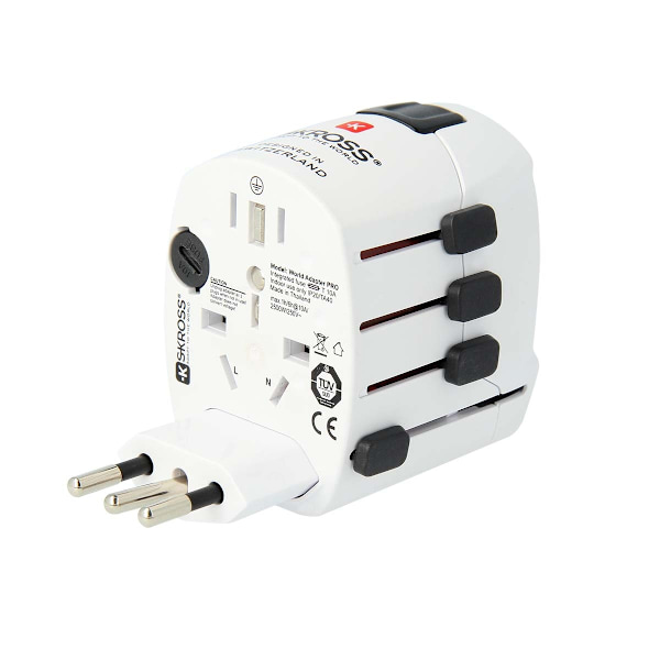 Rejseadapter World PRO Jordet