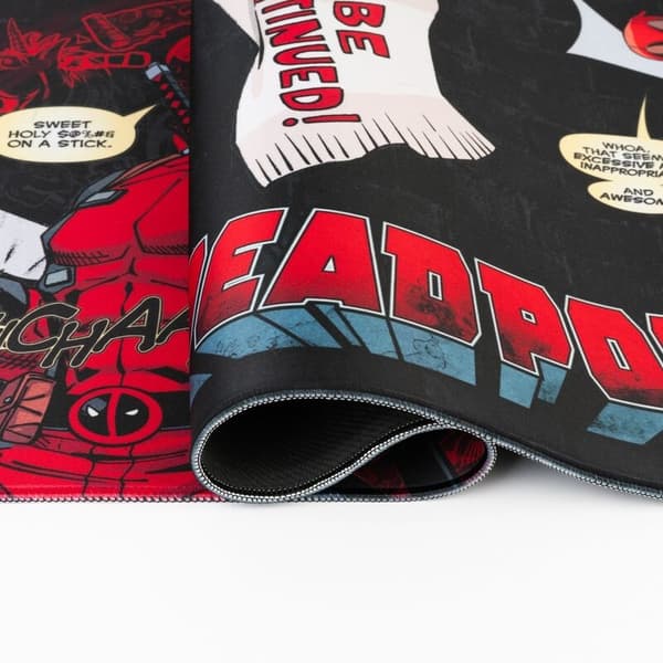 Deadpool spelbordsmatta, stor storlek, slitstarkt material