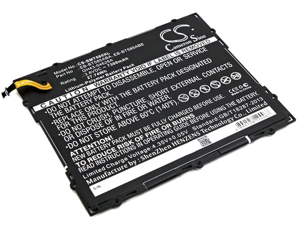 Batteri för Samsung Galaxy Tab A 10.1 2016, 7300mAh, 3,8V
