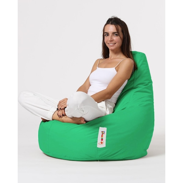 Garden Bean Bag Drop L - vihreä