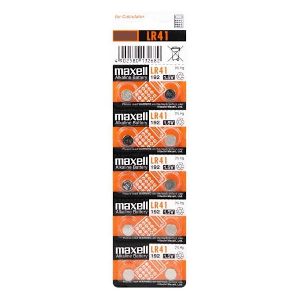 384 / 392 / LR41 / AG3 10-pak Maxell