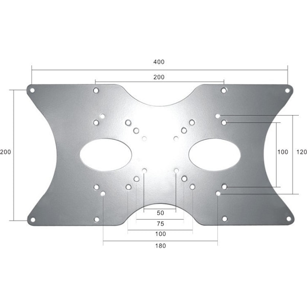 Neomounts VESA400 - adapterplatta för 22-52" TV eller monitorer