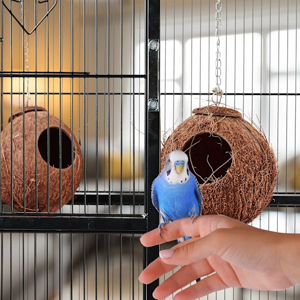 Birdhouse kokosnøddesæt med 2 stk