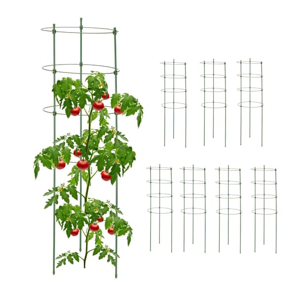 Set med 8 växtstöd 90 cm