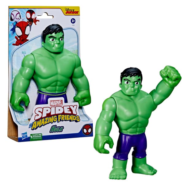 Spidey ja Hänen hämmästyttävät ystävänsä Figuuri Supersized Hulk