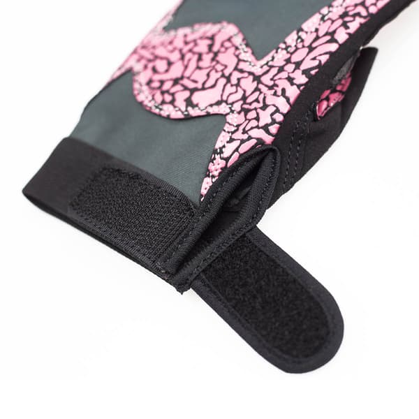 Fitnesshandsker til kvinder, størrelse L, Pink/Grå