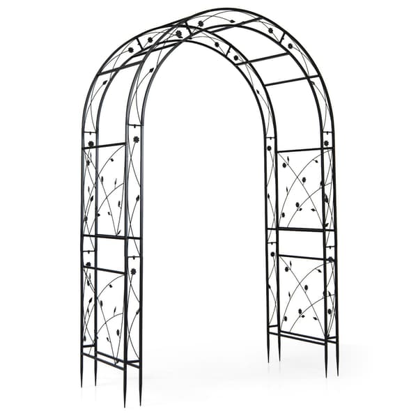 Kraftig metal havebue espalier til klatreplanter