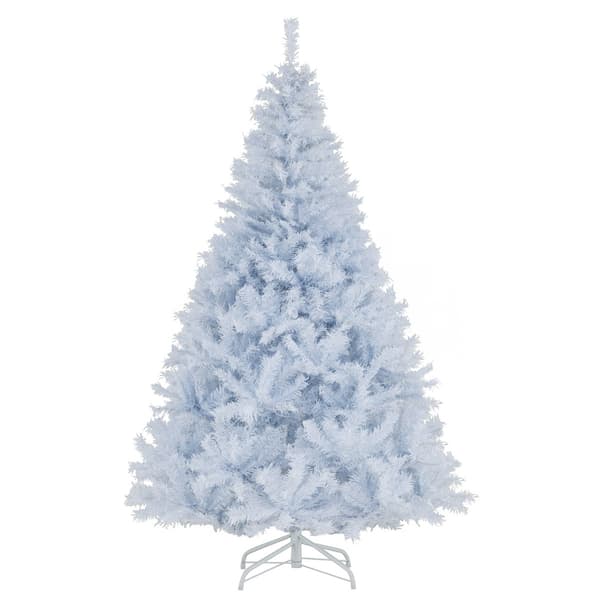 Kunstigt juletræ 180 cm, forbelyst 280 LED, hængslet