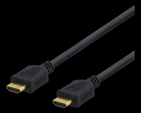 DELTACO High-Speed ​​HDMI-kaapeli, 7m, Ethernet, 4K UHD, musta