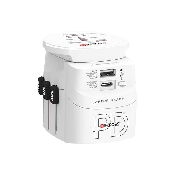 Reseadapter med 45W USB-C snabbladdning