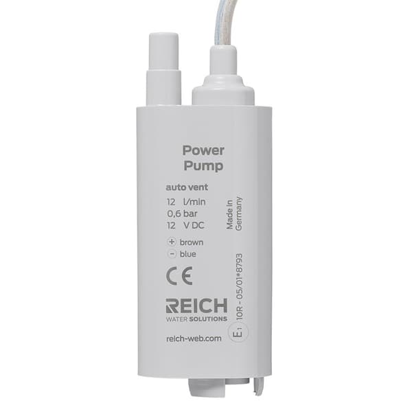 Dränkbar pump 12V, 12L kapacitet, ventilationsfunktion