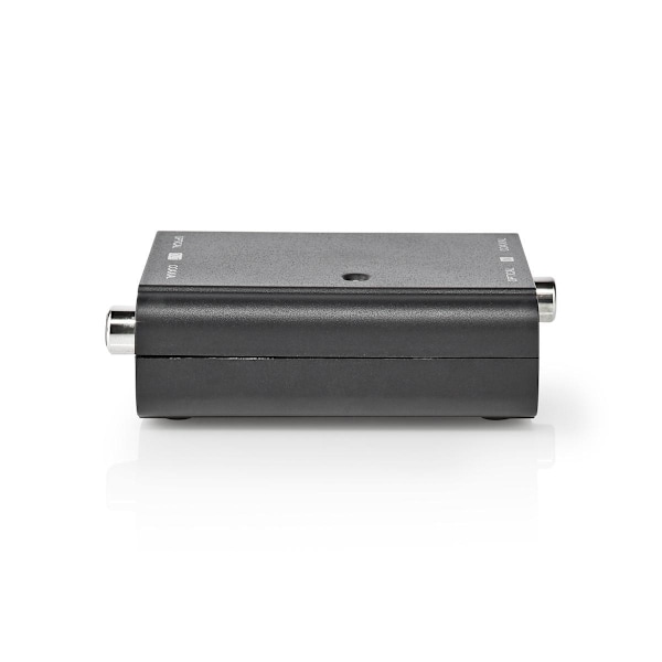 Digitaalinen Audiomuunnin | Kaksisuuntainen | Tuloliitäntä: 1x S/PDIF (RCA) naaras / 1x TosLink naaras | Lähtöliitäntä: 1x S/PDIF (RCA) naaras / 1x To