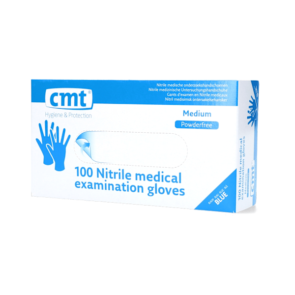 Mjölkhandske Nitrile XL (9-10)