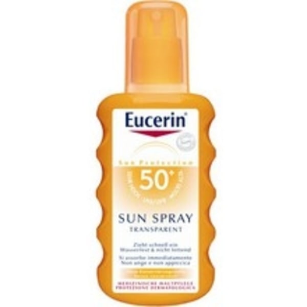 Eucerin - Clear Sun Spray SPF 50 - Transparent spray tanning 200ml