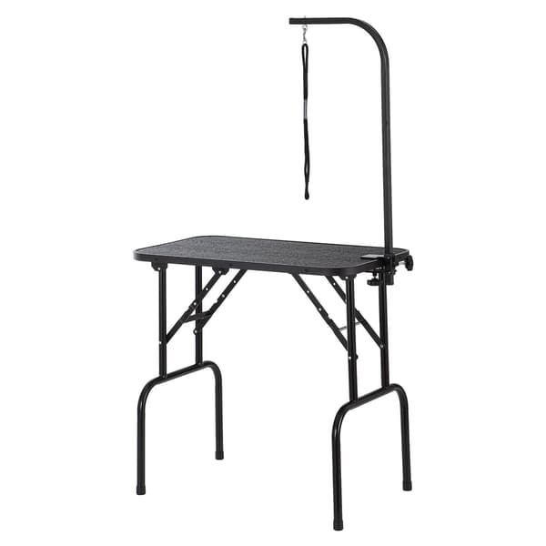 Hundtrimningsbord, hopfällbart 84 x 46 cm, 90 kg