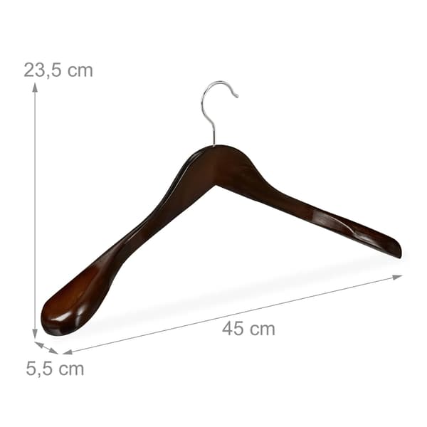 Set med 10 kostymhängare