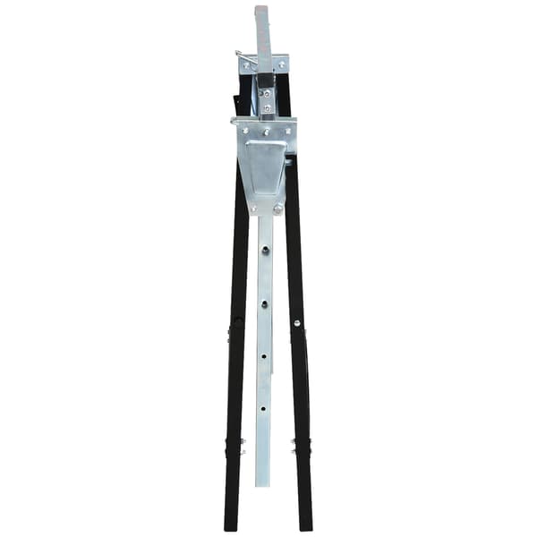 Savhest Højdejusterbar, Foldbar, Metal, Sort, 68X56X80-130Cm, Bæreevne Op Til 200Kg