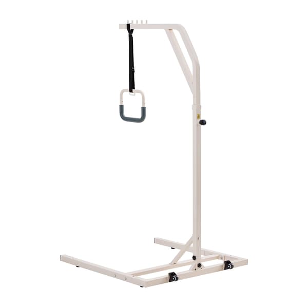 Sängyn trapetsitanko, korkeussäädettävä, 136 kg, pyörät