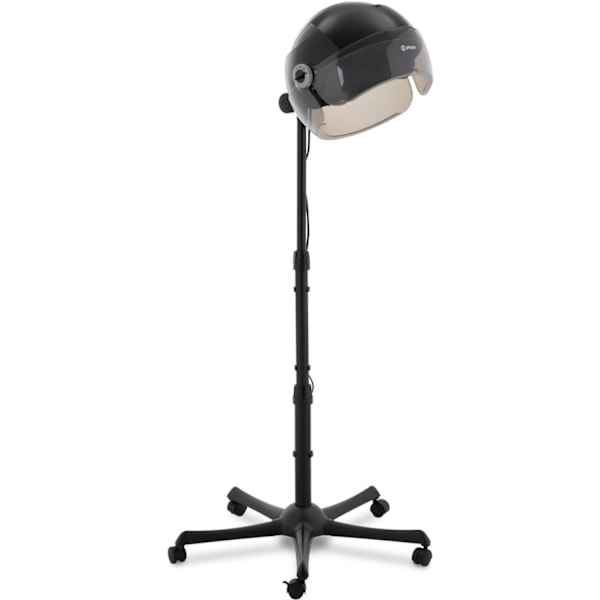 Hjälmfön stående på hjul, 1650 W, svart