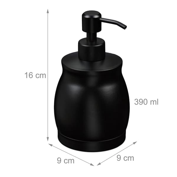 Tvålpump i rostfritt stål 390 ml