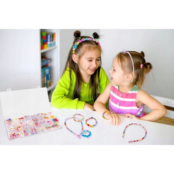 Pärlsmyckeskit för barn – Creative DIY-armbandsset