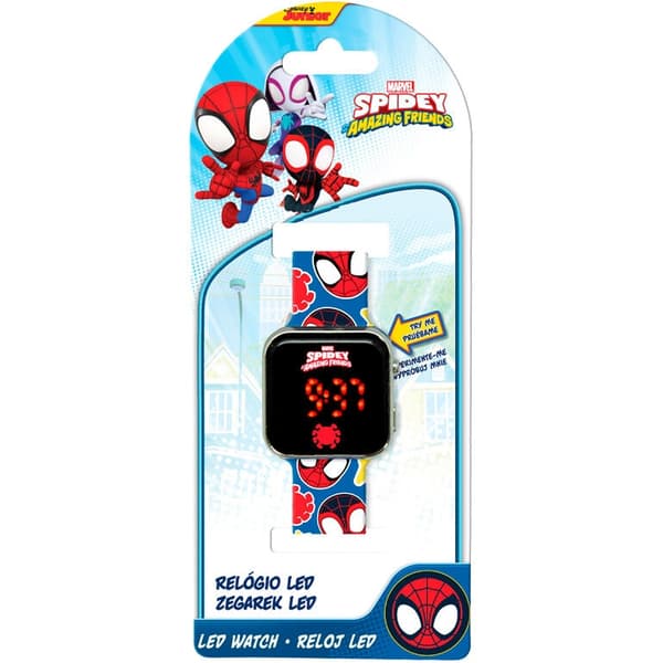 Spidey LED-ur til børn med letlæselig skærm