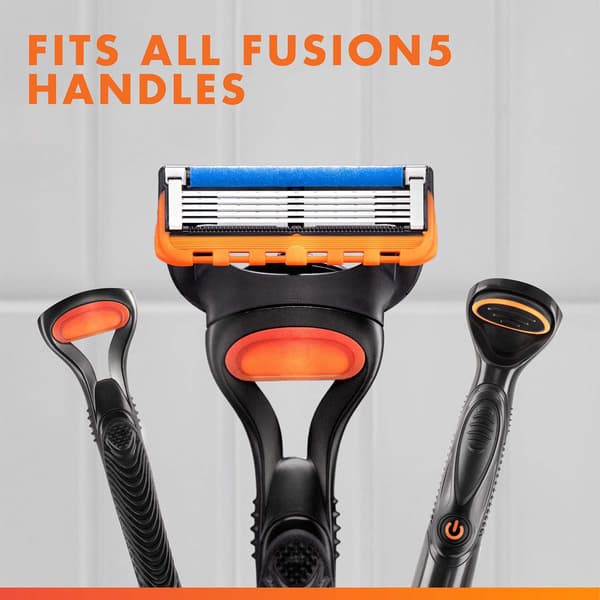 Rakblad Fusion5, 16-pack, 5 vassa blad, smörjremsa